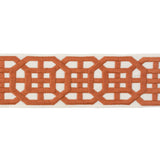 LEE JOFA TL10136.12.0 AVIGNON TAPE ORANGE TRIM - Eade's Wallpaper