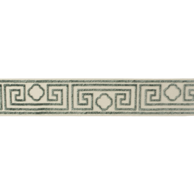LEE JOFA TL10140.15.0 MADELEINE TAPE DUSK/IVORY TRIM - Eade's Wallpaper