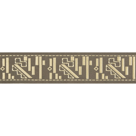 LEE JOFA MODERN TL10162.111.0 FRAKTUR COFFEE/CREAM TRIM - Eade's Wallpaper