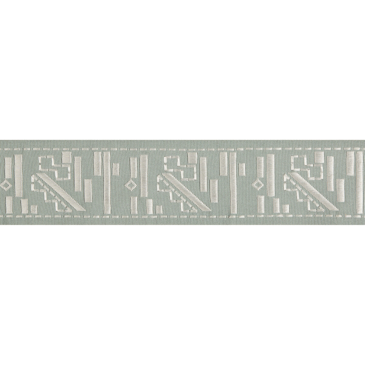 LEE JOFA MODERN TL10162.353.0 FRAKTUR HAZE/SILVER TRIM - Eade's Wallpaper