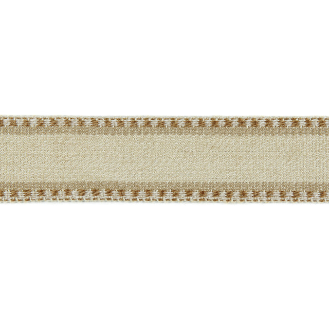 LEE JOFA TL10169.166.0 DANAKIL TAPE BEIGE/CAMEL TRIM - Eade's Wallpaper