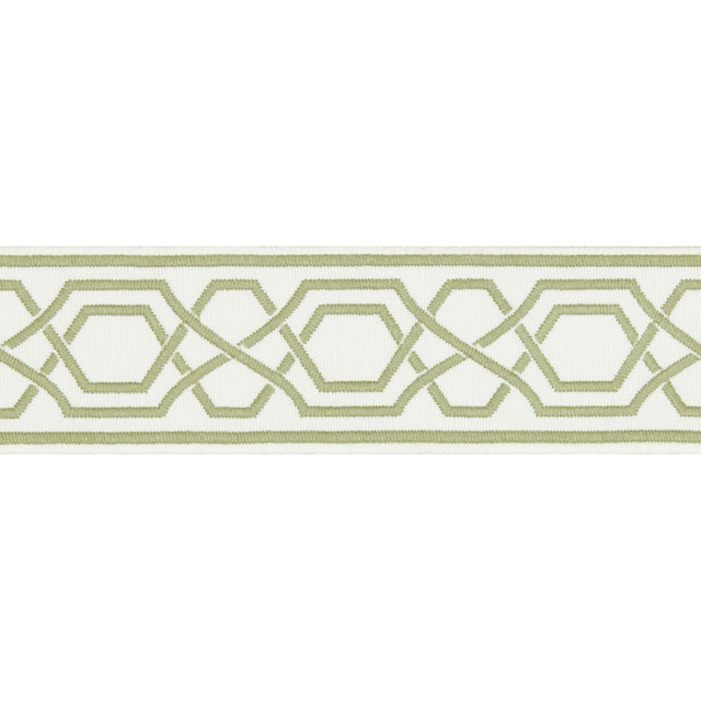 LEE JOFA TL10173.130.0 YVES TAPE GREEN TRIM - Eade's Wallpaper