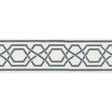 LEE JOFA TL10173.15.0 YVES TAPE SLATE TRIM - Eade's Wallpaper
