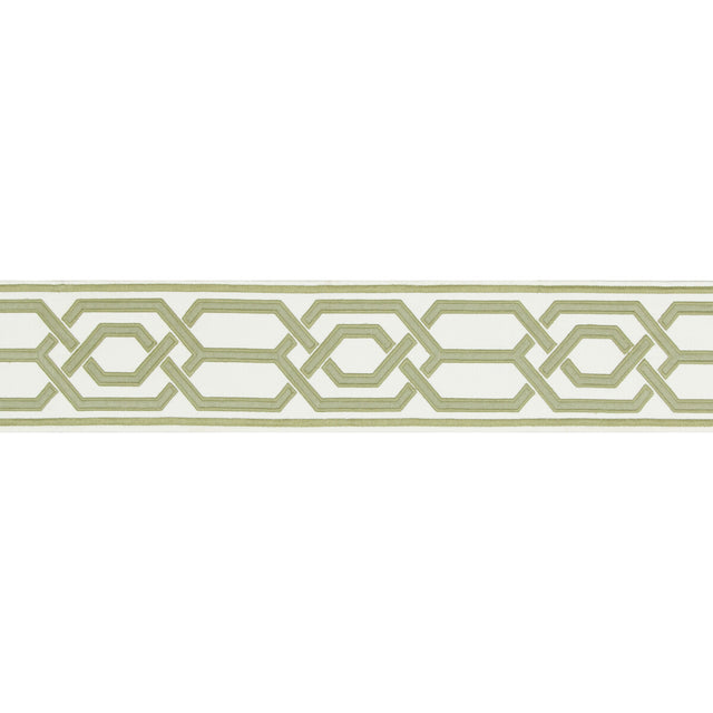 LEE JOFA TL10174.130.0 YVES TAPE II GREEN TRIM - Eade's Wallpaper