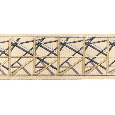 LEE JOFA MODERN TL10176.511.0 SIMPATICO TAPE BLACKENED TRIM - Eade's Wallpaper