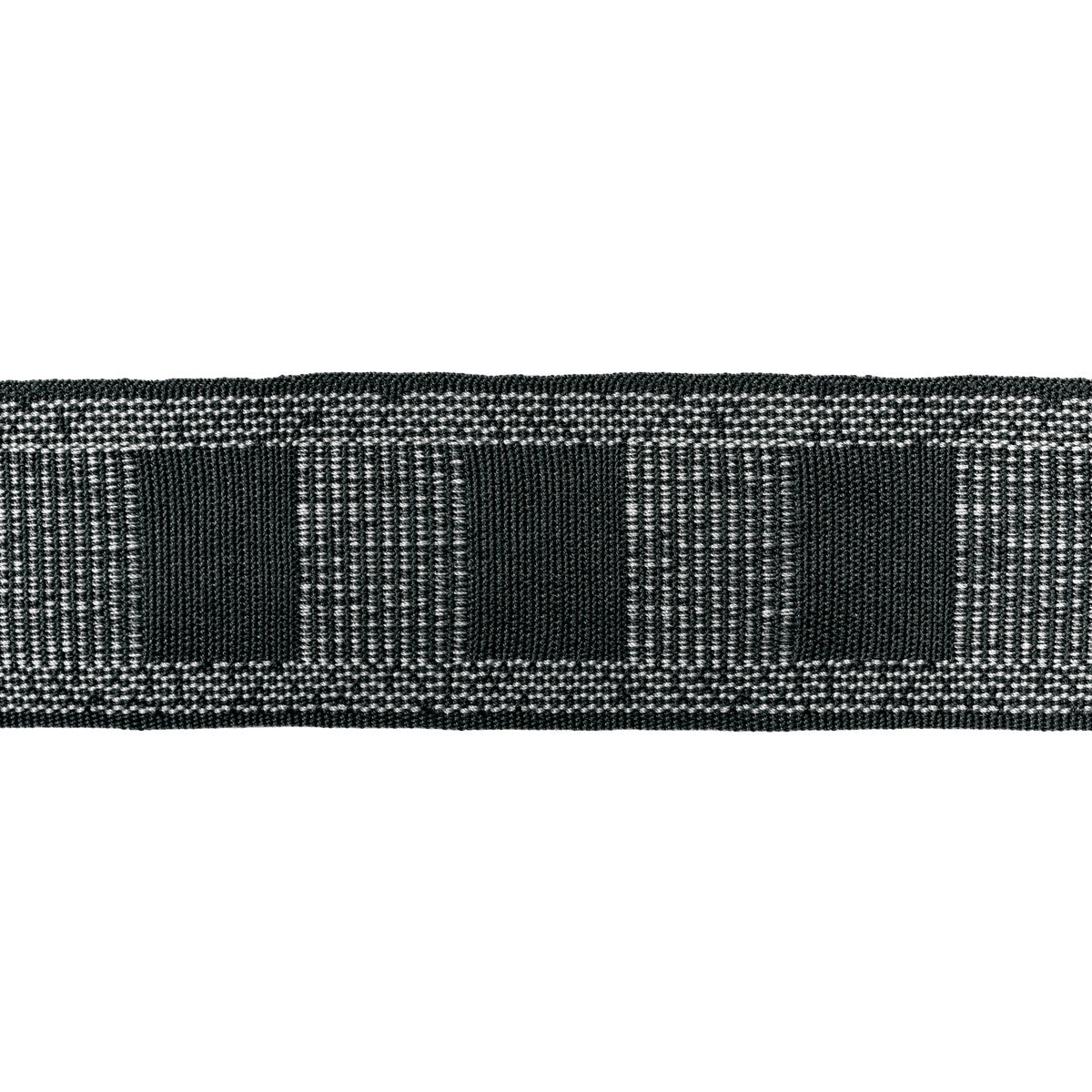 LEE JOFA MODERN TL10178.81.0 FRAME TAPE EBONY IVORY TRIM - Eade's Wallpaper