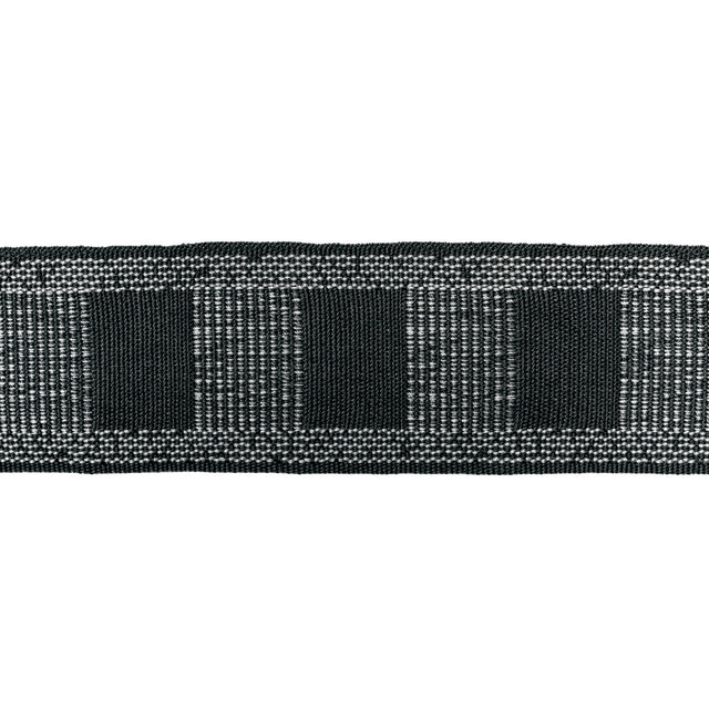 LEE JOFA MODERN TL10178.81.0 FRAME TAPE EBONY IVORY TRIM - Eade's Wallpaper