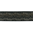 LEE JOFA MODERN TL10179.81.0 SURGE TAPE BLACKENED TRIM - Eade's Wallpaper