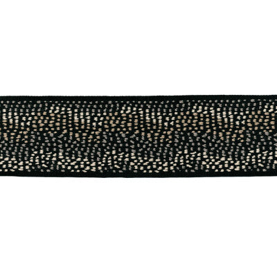 LEE JOFA MODERN TL10179.81.0 SURGE TAPE BLACKENED TRIM - Eade's Wallpaper