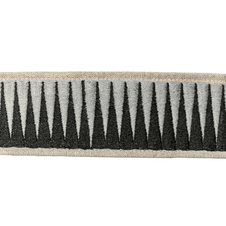 LEE JOFA MODERN TL10180.821.0 BRAVADO TAPE EBONY GRAPHITE TRIM - Eade's Wallpaper