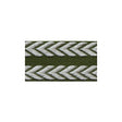 LEE JOFA TL10182.316.0 CHEVRON BRAID OLIVE GREEN & FLAX TRIM - Eade's Wallpaper