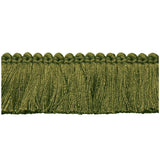 LEE JOFA TL10183.30.0 CUT RUCH OLIVE GREEN TRIM - Eade's Wallpaper