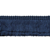 LEE JOFA TL10183.50.0 CUT RUCH NAVY TRIM - Eade's Wallpaper