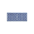 LEE JOFA TL10185.501.0 GREEK EMB BORDER NAVY TRIM - Eade's Wallpaper