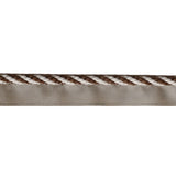 LEE JOFA TL10188.166.0 STRPD CABLE CORD FLAX & BRONZE TRIM - Eade's Wallpaper