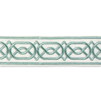 LEE JOFA SHIRE EMB TAPE TL10196.13.0 in AQUA Fabric - HINTON