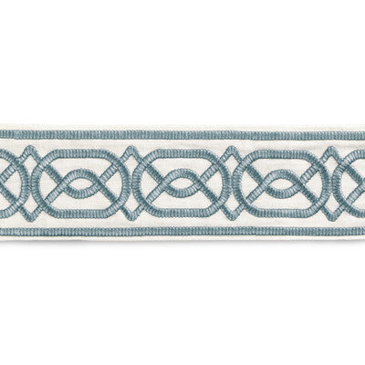 LEE JOFA SHIRE EMB TAPE TL10196.15.0 in BLUE Fabric - HINTON