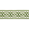 LEE JOFA SHIRE EMB TAPE TL10196.3.0 in GREEN Fabric - HINTON