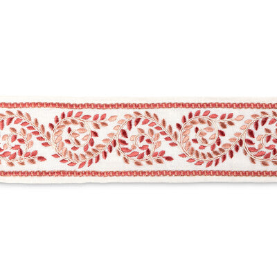 LEE JOFA LANGTON EMB TAPE TL10198.197.0 in CORAL Fabric - HI