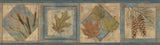 Chesapeake TLL01582B Seminole Navy Greenleaf Border