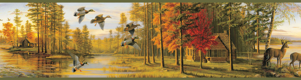 Chesapeake TLL35541B Hunnewell Sage Quiet Evening Border