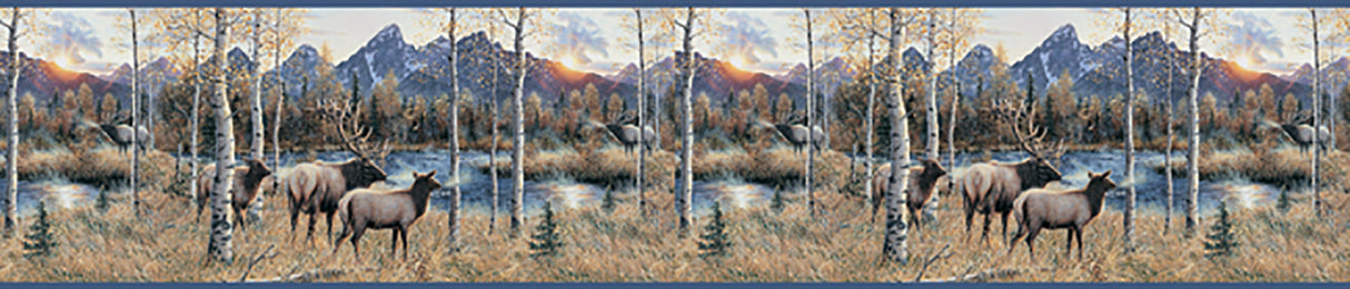 Chesapeake TLL50281B Wakeby Blue Elk River Border