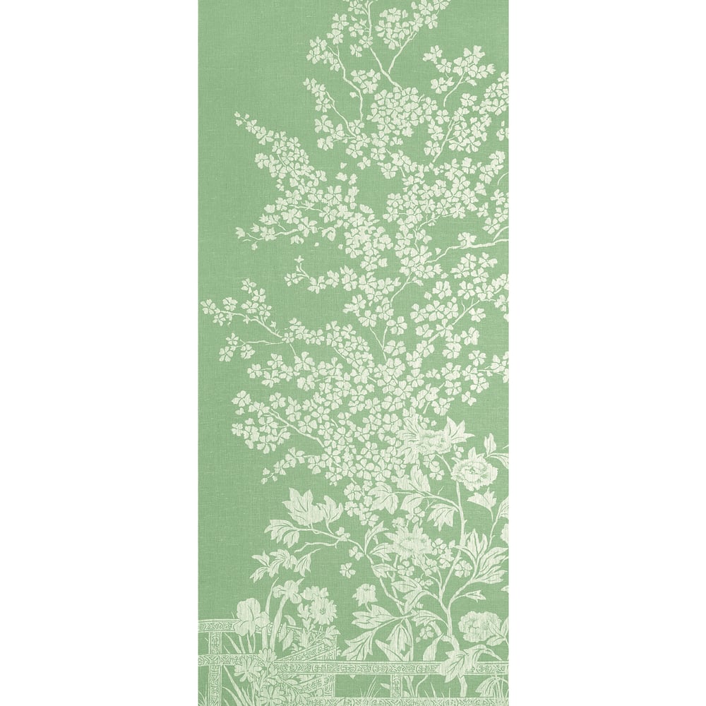 Thibaut TM10855-1 VILLA GARDEN MURAL - PANEL 1 Green Wallpaper