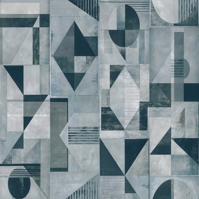 Thibaut GALAXY MURAL TM24432 in Graphite and Mineral Mural -