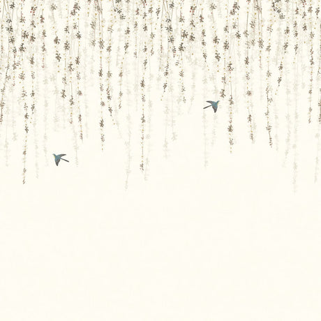 Thibaut BLOSSOM MURAL TM24451 in White Mural - YUTORI
