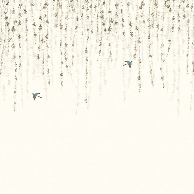 Thibaut BLOSSOM MURAL TM24451 in White Mural - YUTORI