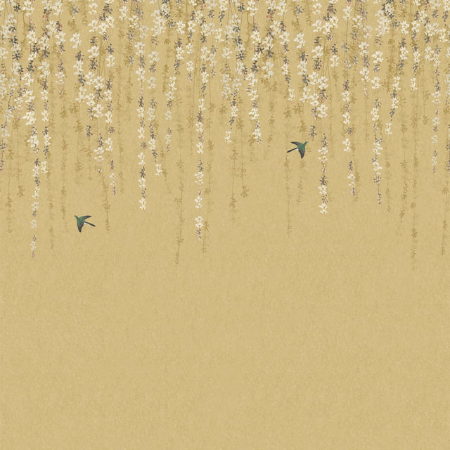 Thibaut BLOSSOM MURAL TM24452 in Gold Mural - YUTORI