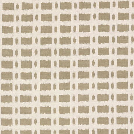 Schumacher Townline Road Brown Fabric - Eade's Wallpaper