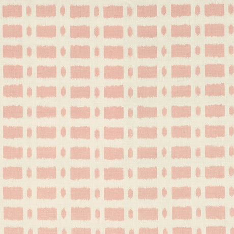 Schumacher Townline Road Pink Fabric - Eade's Wallpaper