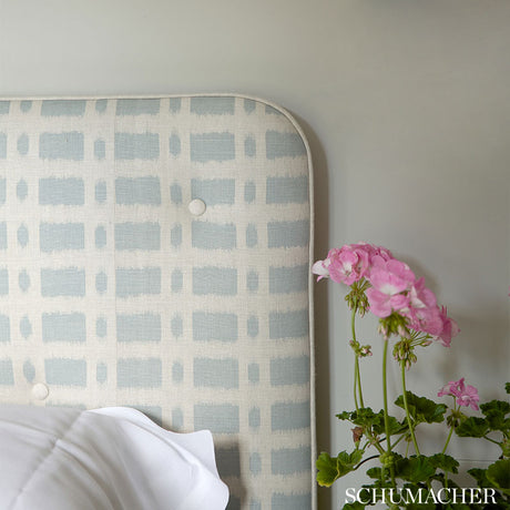 Schumacher Townline Road Sage Fabric - Eade's Wallpaper