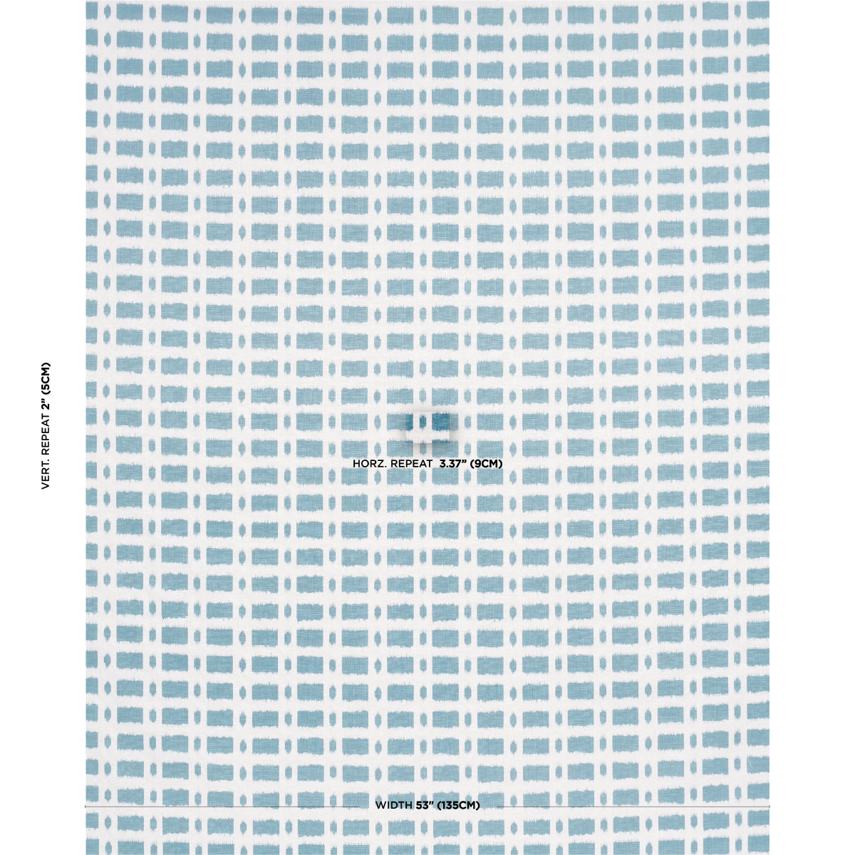 Schumacher Townline Road Marine Fabric - Eade's Wallpaper