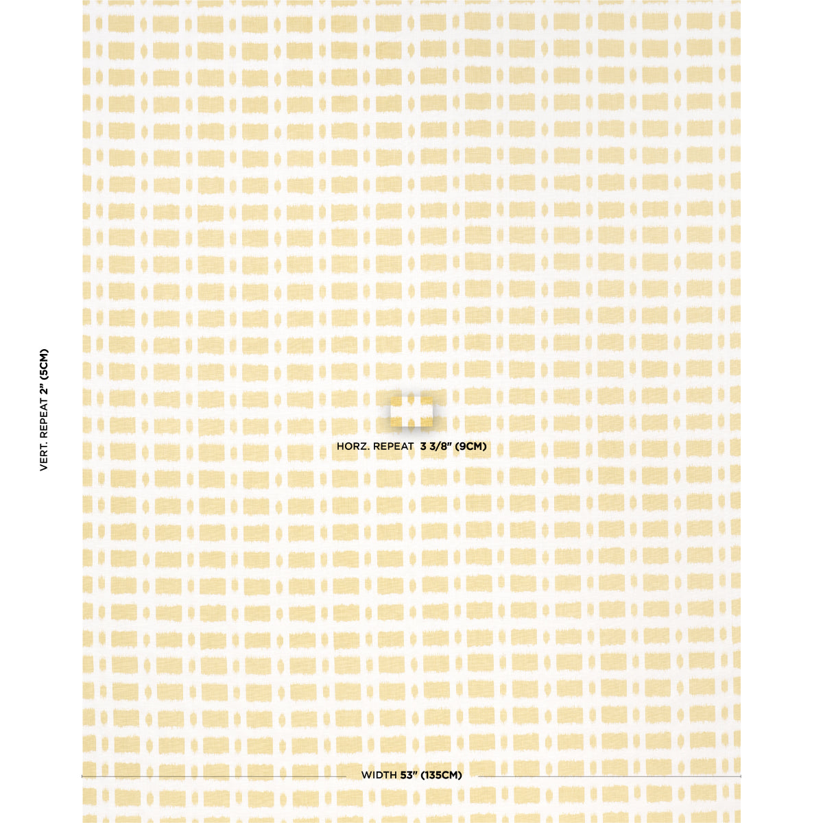 Schumacher Townline Road Mimosa Fabric - Eade's Wallpaper
