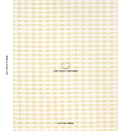 Schumacher Townline Road Mimosa Fabric - Eade's Wallpaper