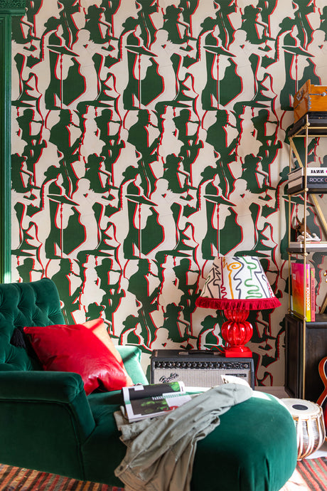 MindtheGap TRIPPING Green - Wallpaper Collection 2025 - Jazz Live