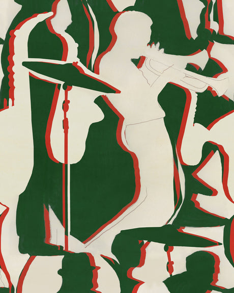 MindtheGap TRIPPING Green - Wallpaper Collection 2025 - Jazz Live