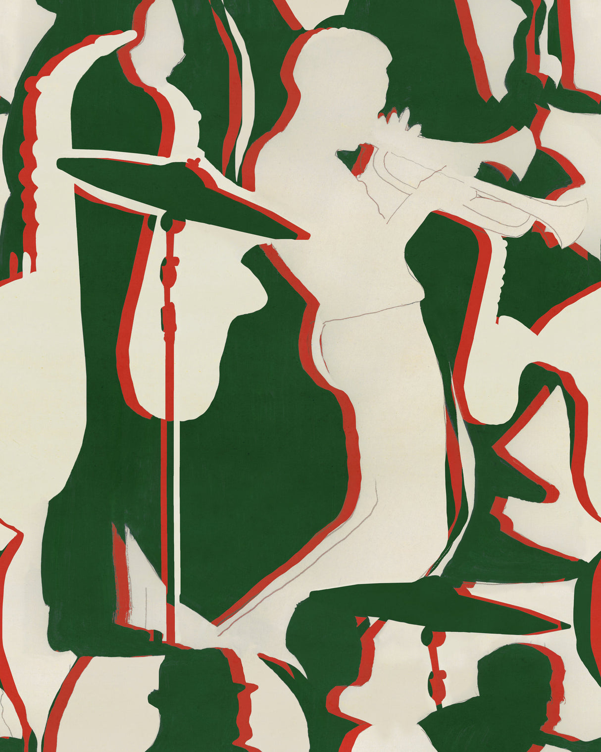 MindtheGap TRIPPING Green - Wallpaper Collection 2025 - Jazz Live