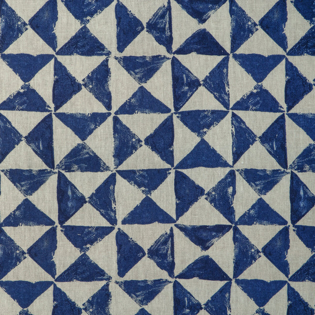 KRAVET BASICS TRIQUAD.51.0 TRIQUAD INDIGO Fabric - Eade's Wallpaper