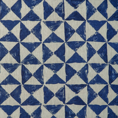 KRAVET BASICS TRIQUAD.51.0 TRIQUAD INDIGO Fabric - Eade's Wallpaper