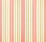 Scalamandre TT 00010016 ROSE/GREEN DEANNA STRIPE Fabric - Eade's Wallpaper