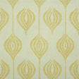 LEE JOFA MODERN TULIP.WHITE/Y.0 TULIP WHITE/YELLOW Fabric - Eade's Wallpaper