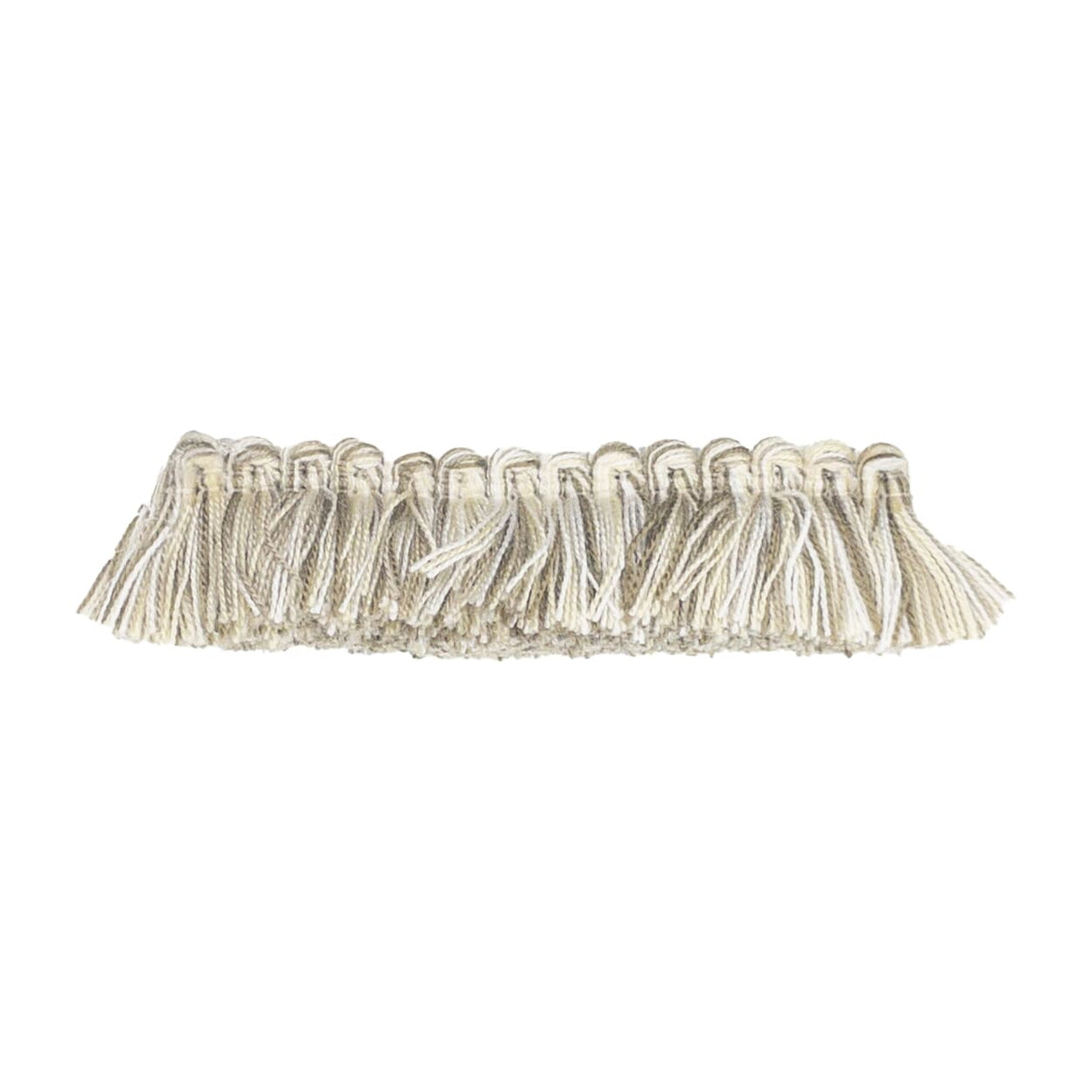 STOUT TURI-6 TURILLI BRUSH FRINGE 6 SANDALWOOD Fabric - Eades Wallpaper & Fabric