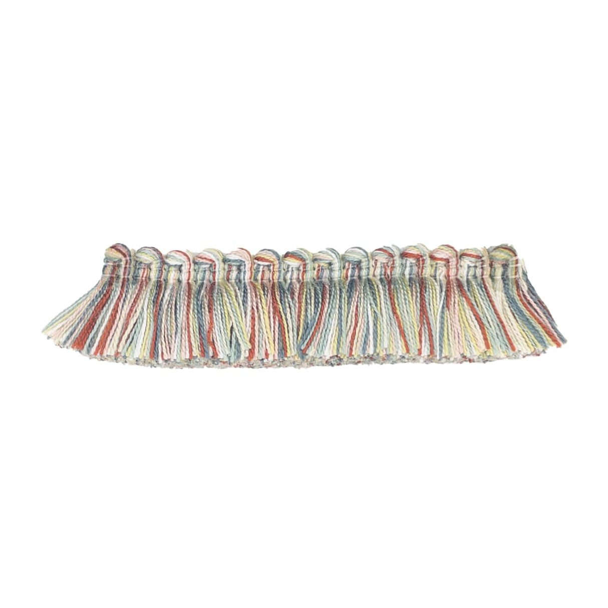 STOUT TURI-7 TURILLI BRUSH FRINGE 7 TUTTIFRUTTI Fabric - Eades Wallpaper & Fabric