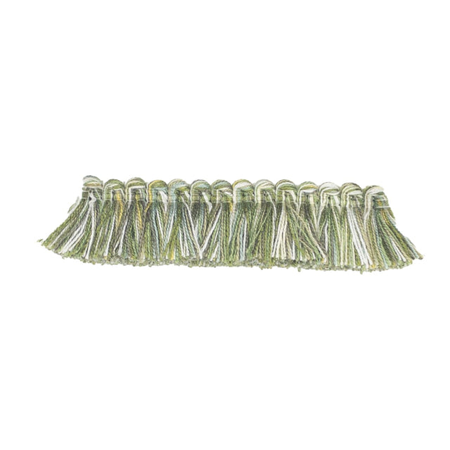 STOUT TURI-8 TURILLI BRUSH FRINGE 8 CHARTREUSE Fabric - Eades Wallpaper & Fabric