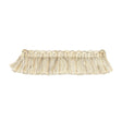 STOUT TURI-9 TURILLI BRUSH FRINGE 9 STRAW Fabric - Eades Wallpaper & Fabric