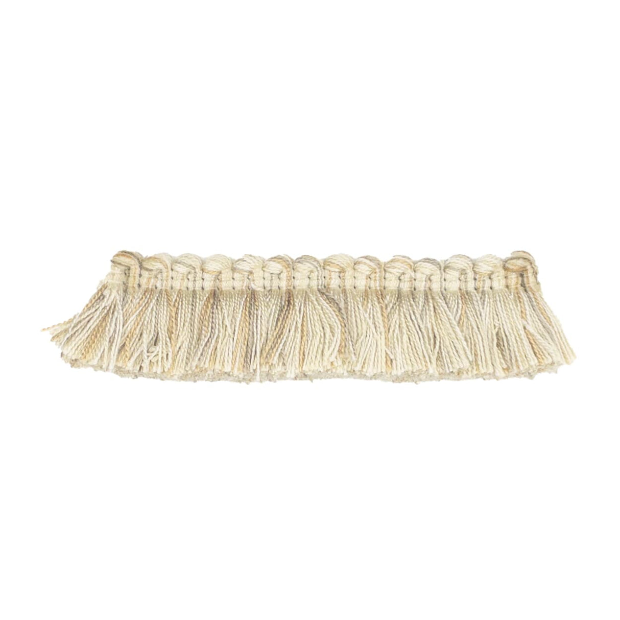 STOUT TURI-9 TURILLI BRUSH FRINGE 9 STRAW Fabric - Eades Wallpaper & Fabric