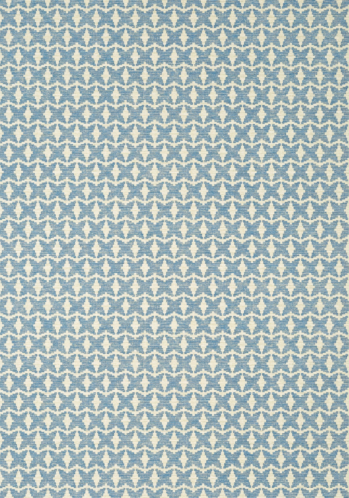 Thibaut TWW10912 ZION Blue and White Wallpaper